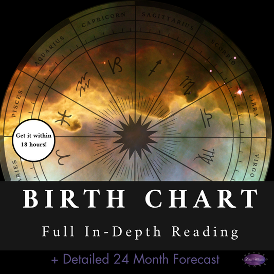 In-Depth Birth Chart Reading + 24 Month Forecast